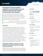 Preview of the Kasugai Municipal Hospital Case Study