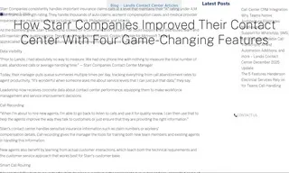 Preview of the Starr Companies Case Study