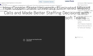 Preview of the Coppin State University Case Study