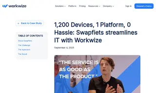 Preview of the Swapfiets Case Study