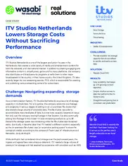 Preview of the ITV Studios Nederland Case Study