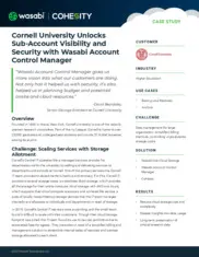 Preview of the Cornell University Case Study