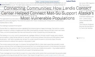 Preview of the Connect Mat-Su Case Study