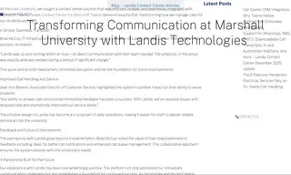 Preview of the Marshall University Case Study