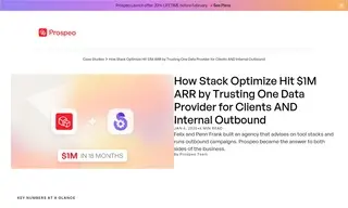 Preview of the Stack Optimize Case Study