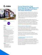 Preview of the Currys Case Study