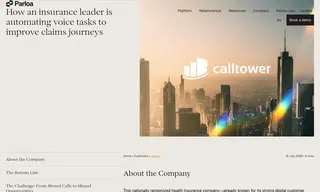Preview of the CallTower Case Study