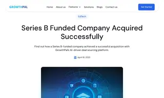 Preview of the Series B Funded Company Case Study