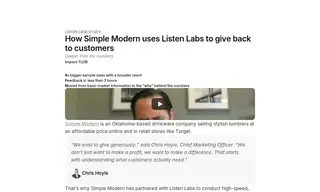 Preview of the Simple Modern Case Study