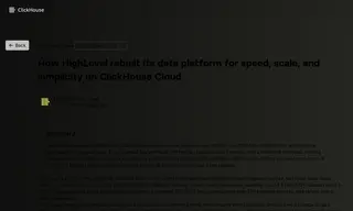 Preview of the HighLevel Case Study