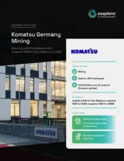Preview of the Komatsu Case Study