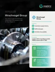 Preview of the Hirschvogel Group Case Study