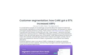 Preview of the CARE Natural Beauty Case Study