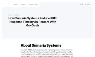 Preview of the Sumaria Case Study
