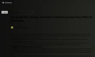 Preview of the Constant Contact Case Study