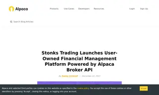 Preview of the Stonks Trading Case Study