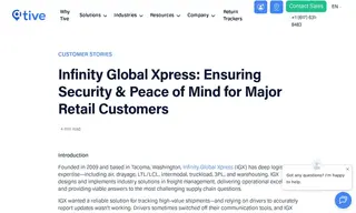 Preview of the Infinity Global Xpress Case Study