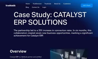 Preview of the Catalist ERP Software Case Study
