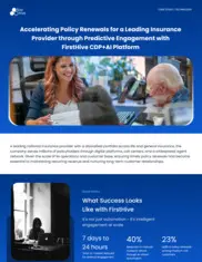 Preview of the Leading National Insurance Provider Case Study