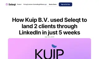 Preview of the Kuip B.V. Case Study