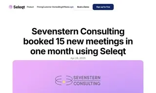 Preview of the Sevenstern Consulting Case Study