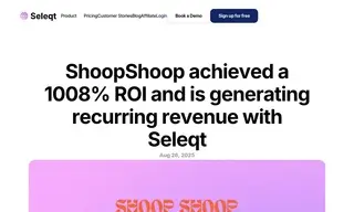 Preview of the ShoopShoop Case Study