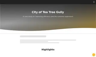 Preview of the City of Tea Tree Gully Case Study