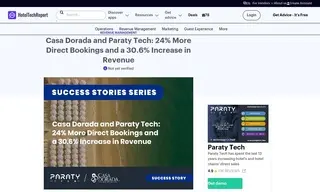 Preview of the Hotel Casa Dorada Los Cabos, Resort & Spa Case Study