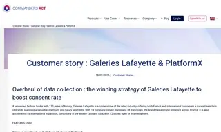 Preview of the Galeries Lafayette Case Study