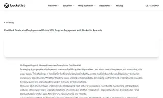 Preview of the First Bank Case Study