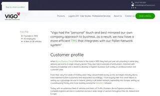 Preview of the Burns Express Freight Case Study