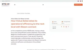 Preview of the Victus Sales Case Study