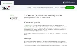 Preview of the Jet Express Ltd Case Study