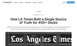 Preview of the Los Angeles Times Case Study