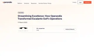 Preview of the Escalante Golf Case Study