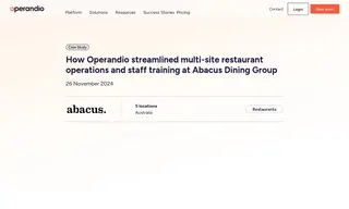 Preview of the Abacus Dining Group Case Study