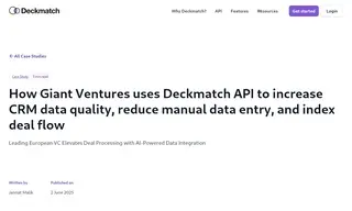 Preview of the Giant Ventures Case Study