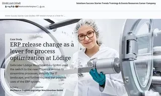 Preview of the Gebrüder Lödige Maschinenbau GmbH Case Study