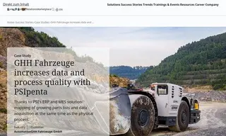 Preview of the GHH Fahrzeuge GmbH Case Study