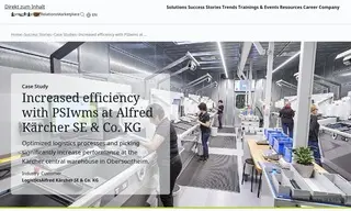 Preview of the Alfred Kärcher SE & Co. KG Case Study