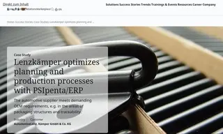 Preview of the Lenz, Kämper GmbH & Co. KG Case Study