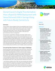 Preview of the Dorset Council Case Study