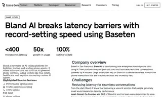 Preview of the Bland.ai Case Study