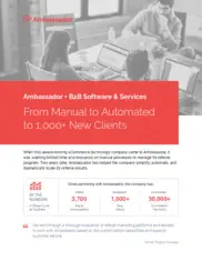 Preview of the eCommerce Technology Company Case Study