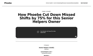 Preview of the Senior Helpers Case Study