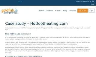 Preview of the Hotfootheating.com Case Study