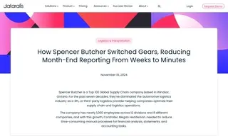 Preview of the Spencer Butcher Group Case Study