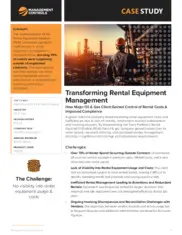 Preview of the Global Industrial company Case Study