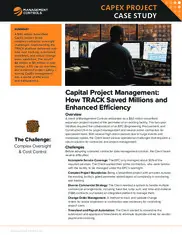 Preview of the Large EPC Firm Case Study