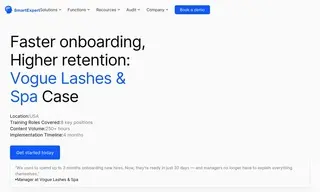 Preview of the Vogue Lashes & Spa Case Study